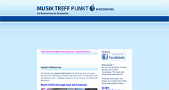 Desktop Screenshot of musik-treff-punkt.de