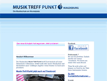 Tablet Screenshot of musik-treff-punkt.de